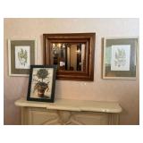 Decorator Prints & Mirror