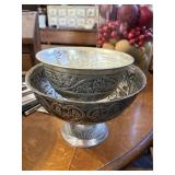 Silver Plate Open Compotes