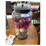 Lidded Cylinder Jar