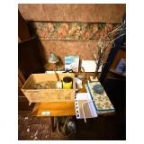 Antique Table & Collectibles