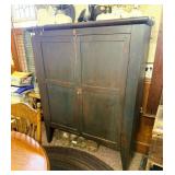 Antique Blind Door Cabinet