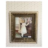 Framed Vintage Print