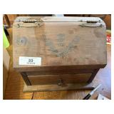 Decorative Lift Top Wood Box
