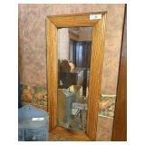 Antique Beveled Mirror