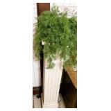 Pedestal & Artificial Plant