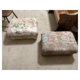 Two Vintage Footstool