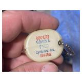 Advertising Tape Measure Keychain