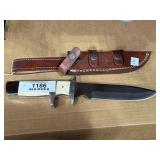 DKZ Sub-Hilt, Spear Point Hunting Knife