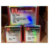 Hornady .50 cal. -.495 Lead Ball