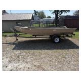 14' Lowe Big Jon aluminum boat