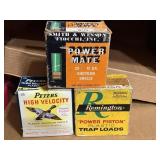 3 Vintage 12 ga. Shotshell Boxes