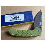 NRA Green Survival Folding Knife