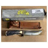 Schrade #497 Fixed Blade Knife