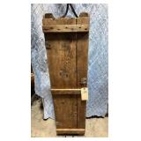 Wooden ammo box for 105mm tank rounds