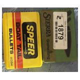 Sierra & Speer 165 gr. Bullets