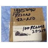 22-250 Reloaded Ammo