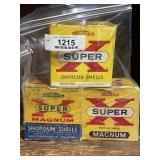3 Vintage Winchester Western Super X 12 ga. Boxes