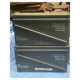 2 USGI 40 mm Ammo Cans
