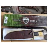Timber Rattler TR87 Bowie Knife