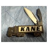 Colonial Novelty Advertising Knife