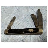 Unmarked 3 Blade Pocket Knife