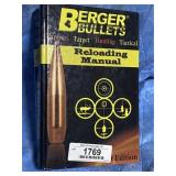 Berger Bullets Reloading Manual