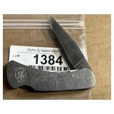S & W Stainless Lockback Pocket Knife