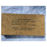 Vintage M1903 A1/A3 Bolt Box