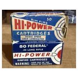 Vintage Federal Hi-Power 22 Ammo
