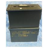 2 USGI 50 BMG Ammo Cans