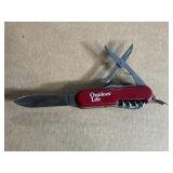 Outdoor Life Logo Campers Knife
