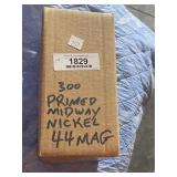 Midway 44 Magnum Nickle Cases