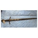Unmarked Midieval Knights Sword