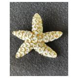 Enamel Vintage Star Fish Brooch