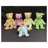 5 Ty Beanie Babies