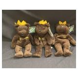 3 Brown Bamm Beano's