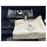 Ralph Lauren Designer Handbag With Wallet