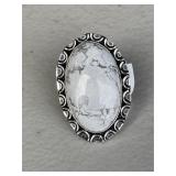 Dendrite Opal Ring Size 6