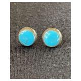 Sterling Turquoise Earrings