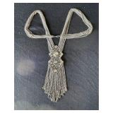 Crystal and Rhinestone Vintage Long Necklace