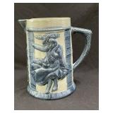 Blue and Gray Pitcher