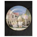 Precious Moments Plate 8563 F Puppies
