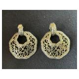 Large Vintage Earrings