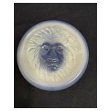 Antique Embossed Lion Trinket/Soap Dish