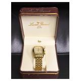 Lucien Piccard Gold-Tone Chronograph Watch