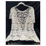 Crocheted Vest Size 3x