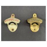 2 Metal Hanging Bottle Openers