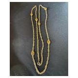56' Long Brass Bracelet