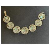 Aztec Style Turquoise Bracelet