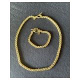 Vintage JNY Necklace/Bracelet Set